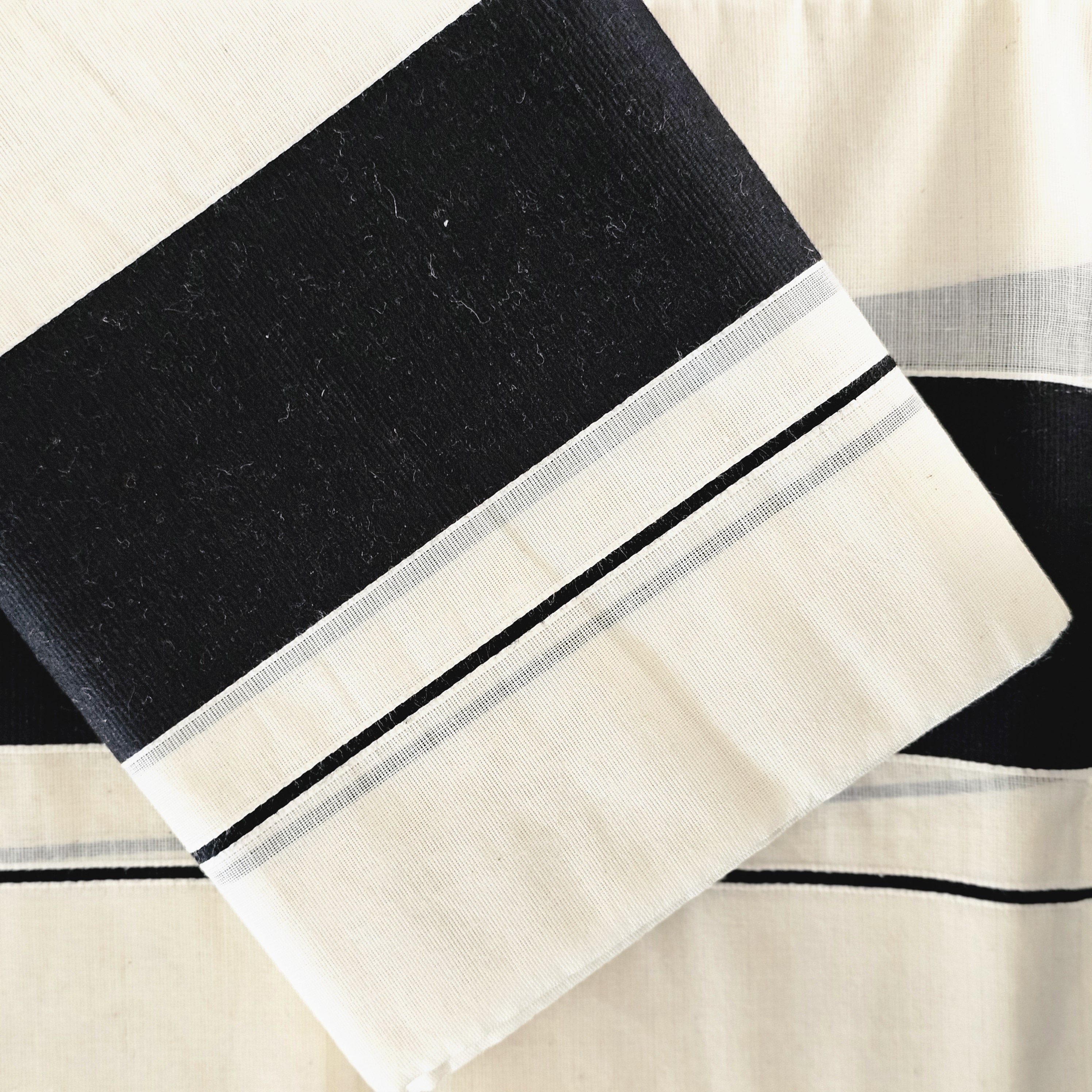 Black Lined- Dhothi