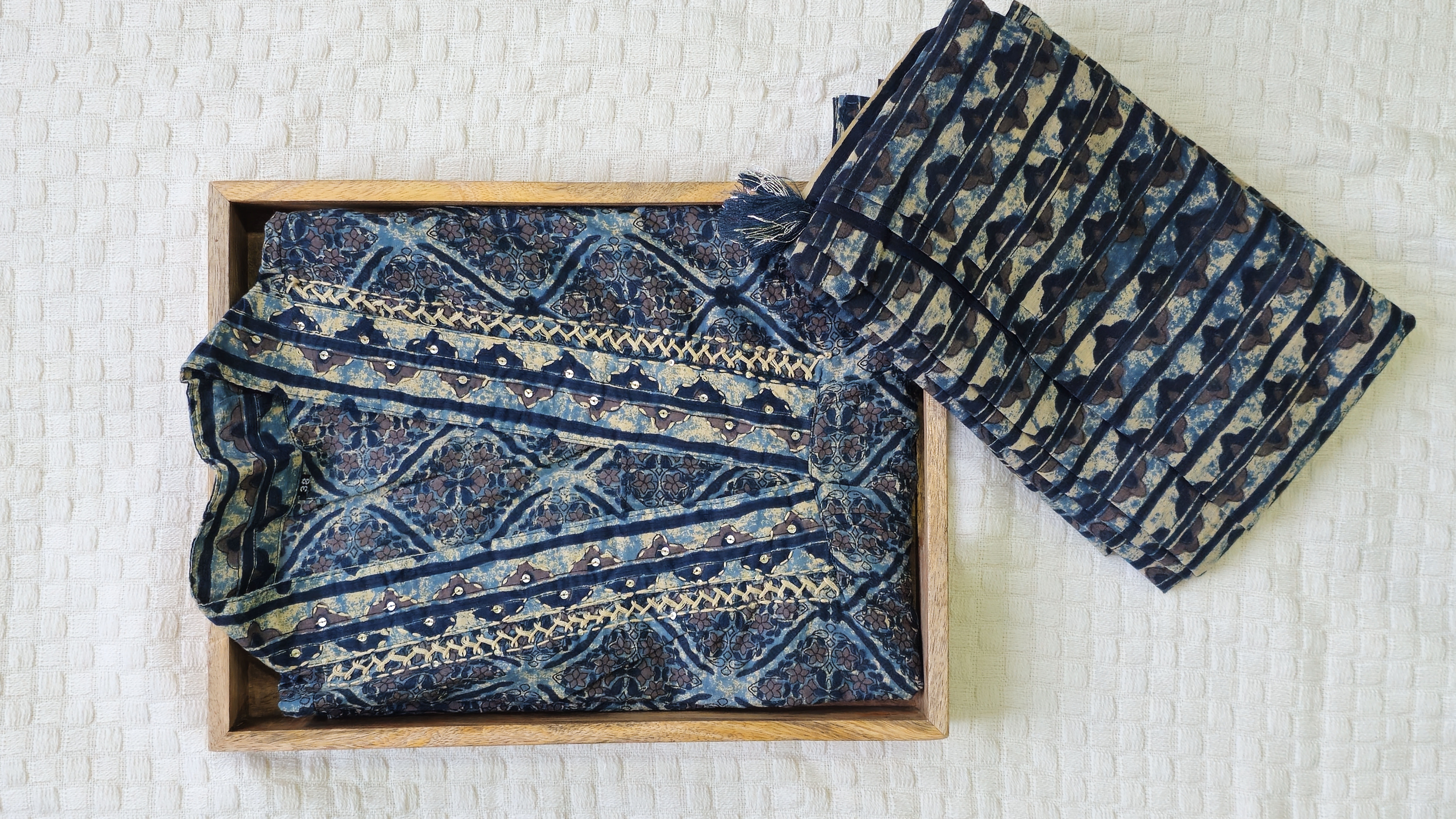 Violet- handcrafted Top